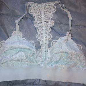 Victoria’s Secret Pink Turquoise Lace Bralette